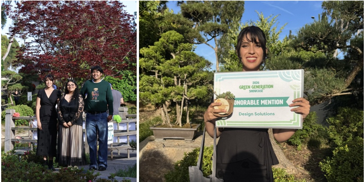 Green Generation FMD Design students and Honorable mention