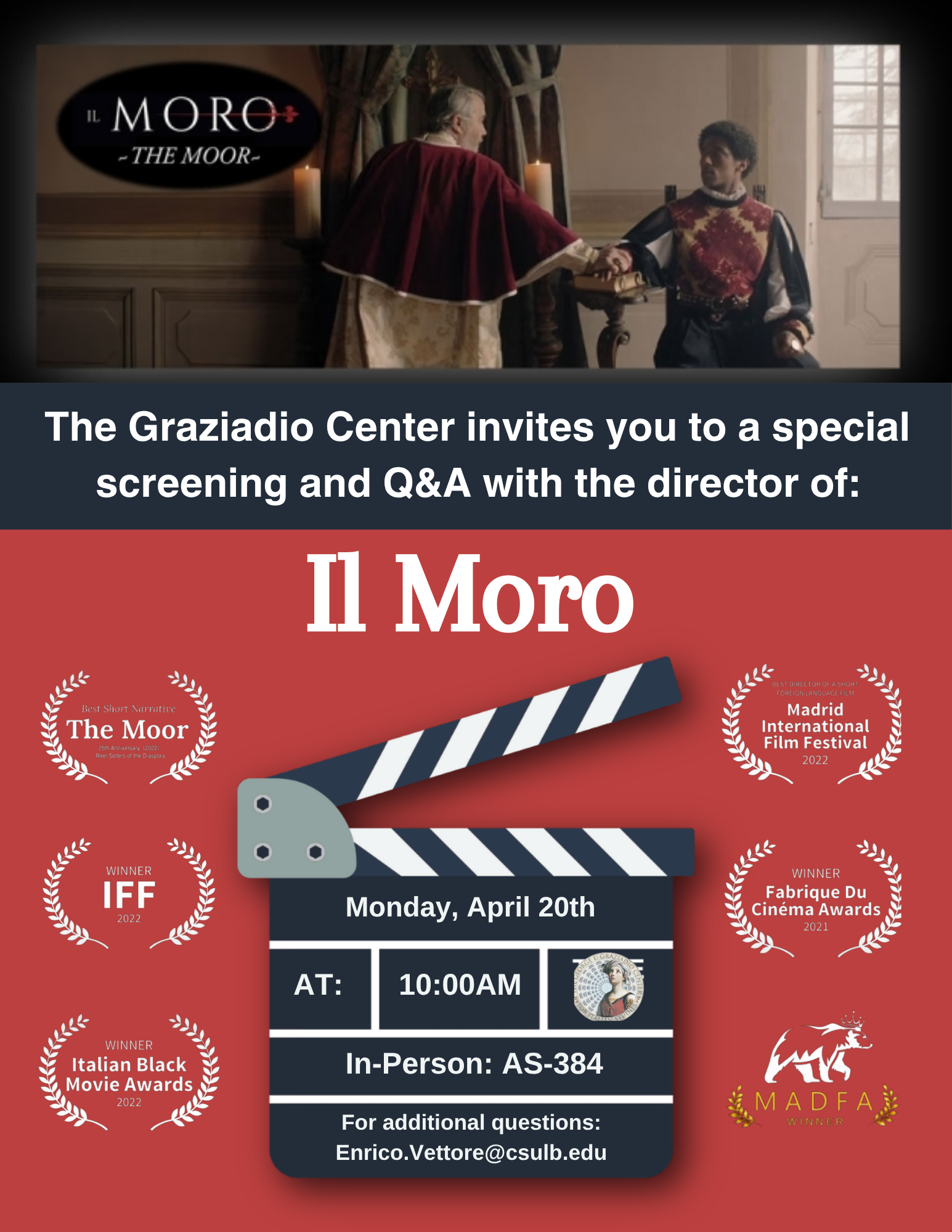 Il moro flyer spring 2026