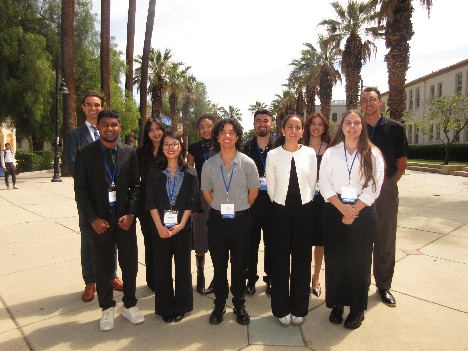 CSULB 1st Student Research Competition Winners. 