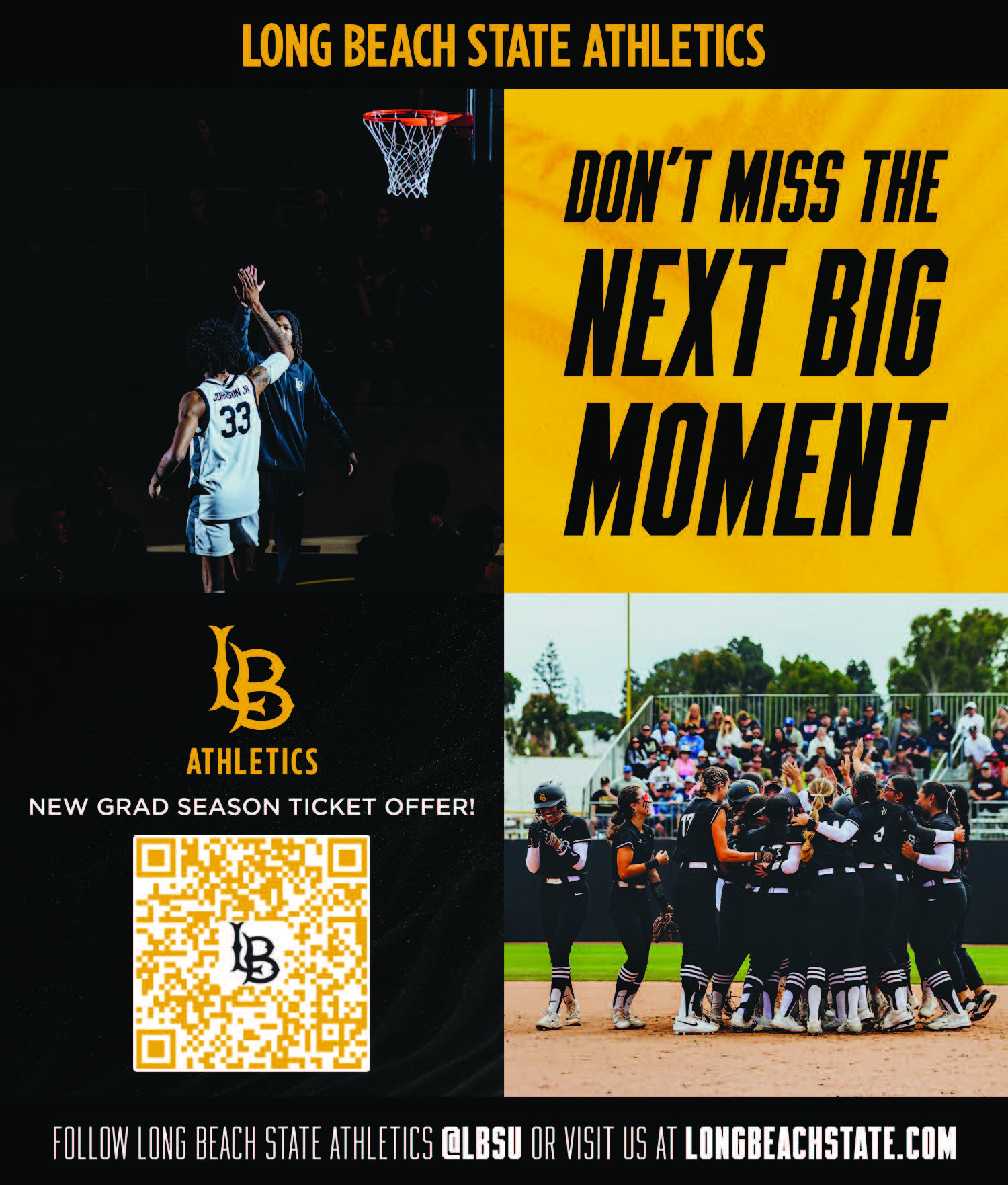 LBSU Athletics Don't Miss the Next Big Moment
