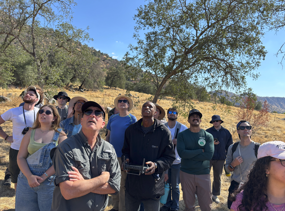 Students and Drone at RRR