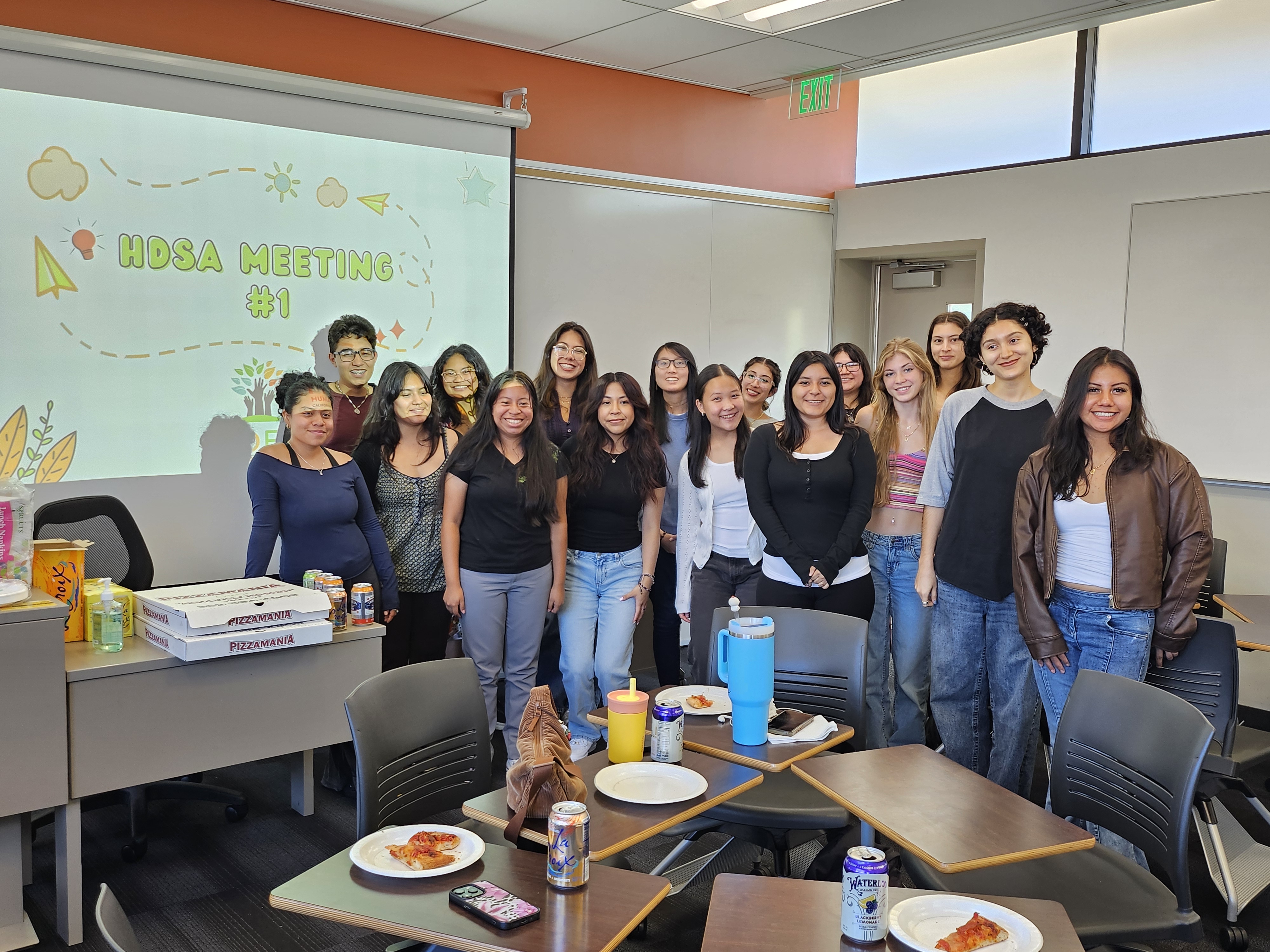 attendees of HDSA's first meeting