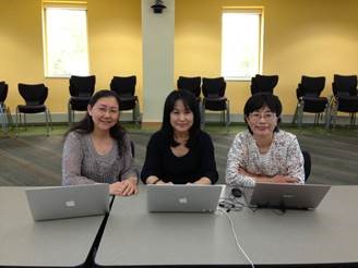Left to right: Dr. Hiroko Kataoka, Dr. Kiyomi Chinen, and Dr. Masako Douglas