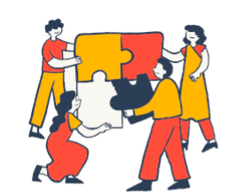 clipart people with puzzle pieces