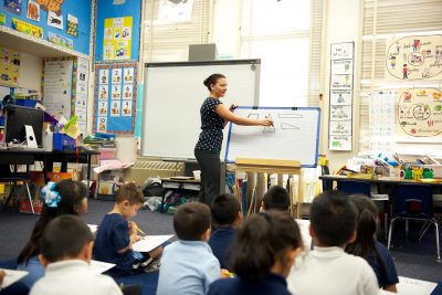 The UTEACH scholarship helped Markaley Smith pay the bills while she was a student-teacher.