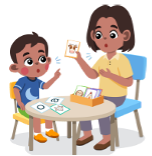 clipart student and teacher