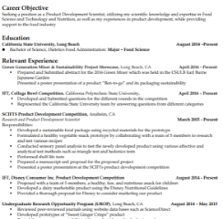 Image of Sample Resume