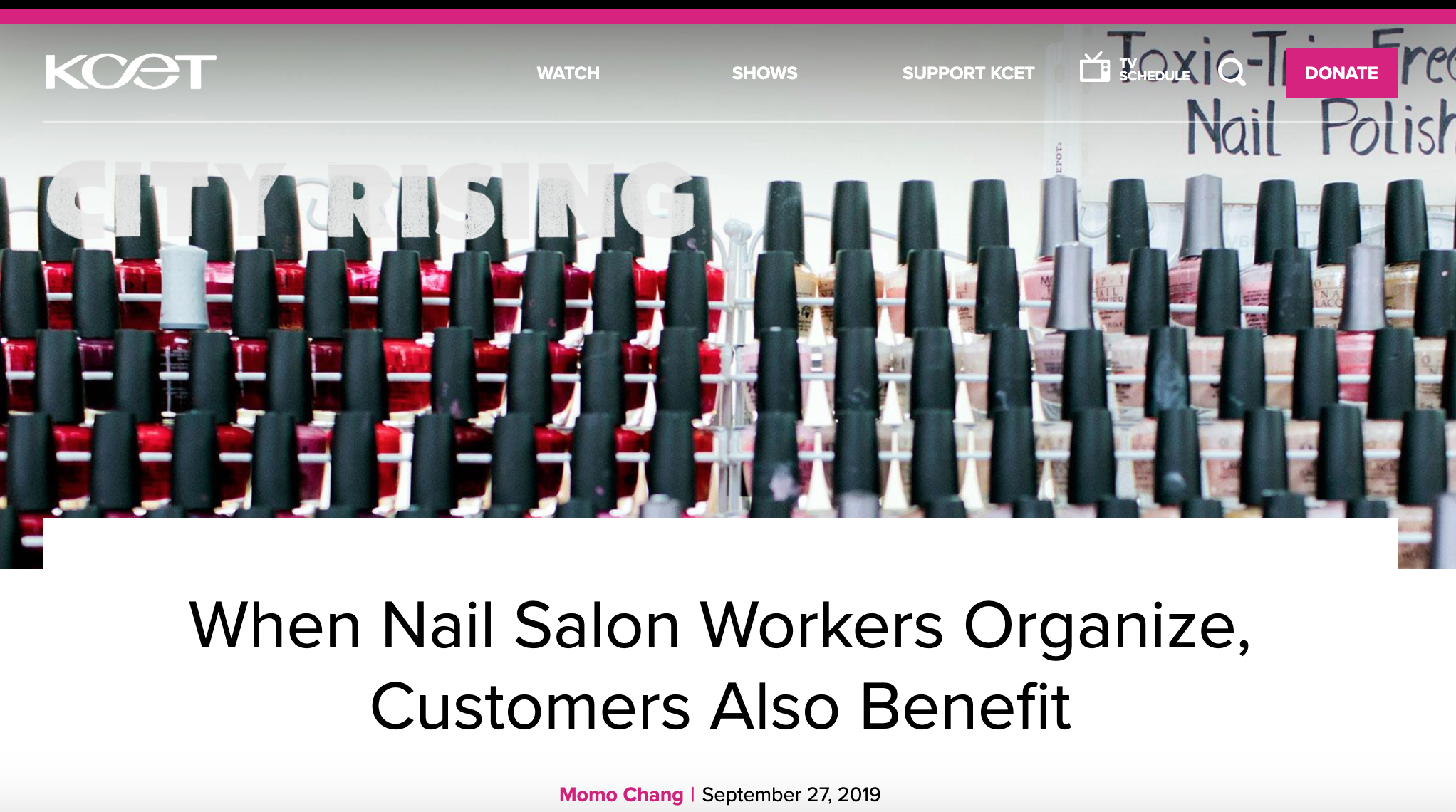 When Nail Salon Workers Organize, Customers Also Benefit