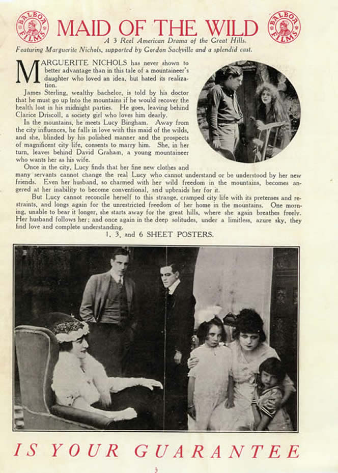 'Maid of the Wild' Poster
