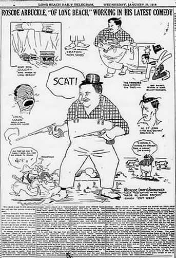 'Out West' (1918) Cartoon