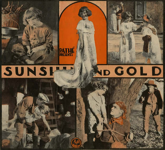 'Sunshine and Gold' Collage