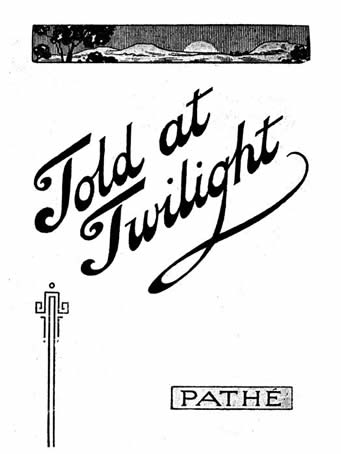 'Told at Twilight' - Page One