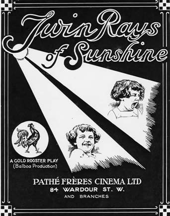 'Twin Rays of Sunshine' - Page One