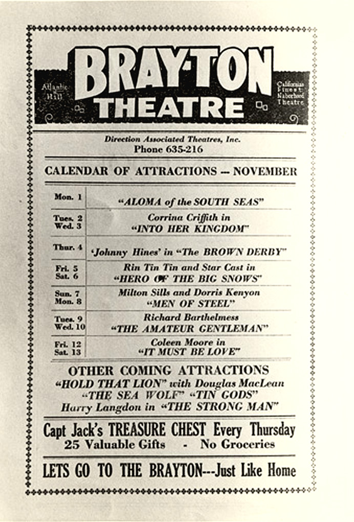 Brayton Theatre - Photo Two