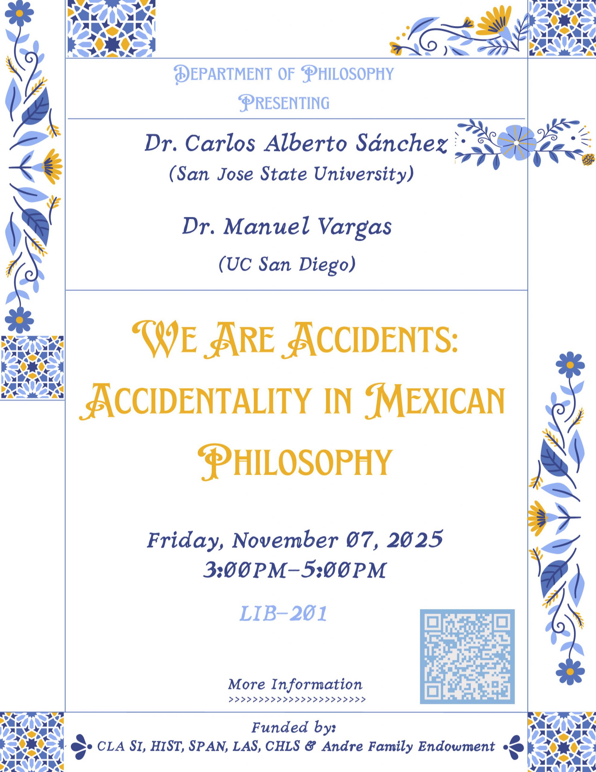CLA Scholarly Intersections Flyer