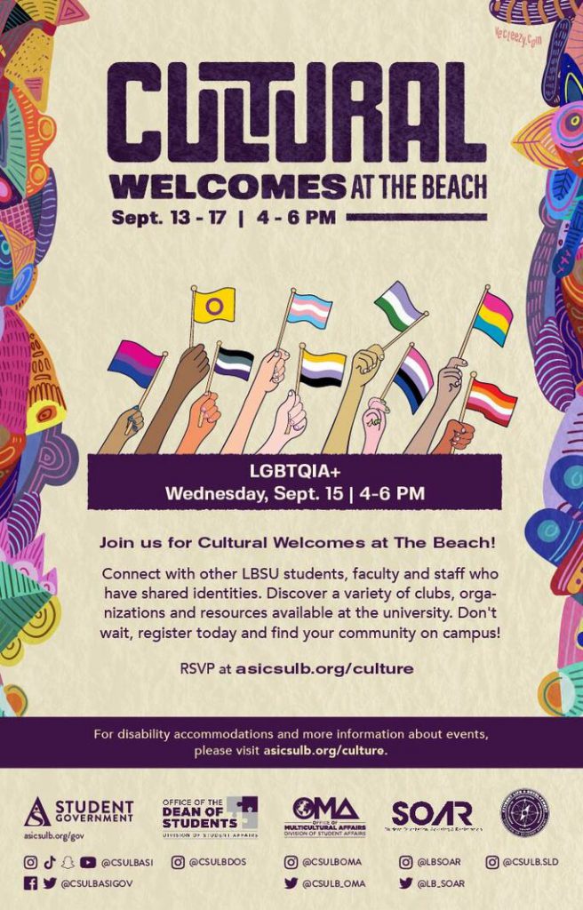 Cultural Welcomes at the Beach 2021 Flyer