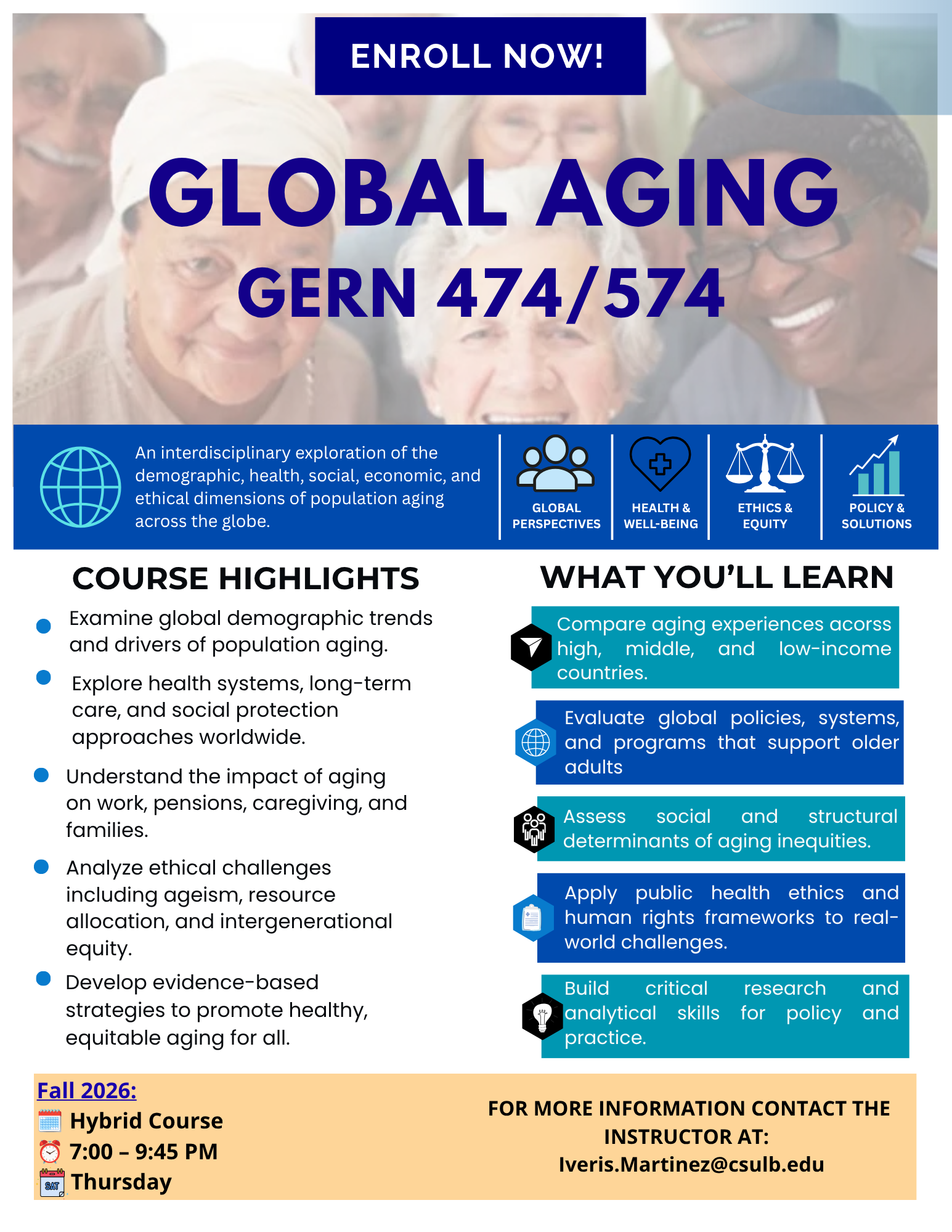 Global Aging Flyer