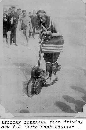 Lillian Lorraine on 'Auto-Push-Mobile'