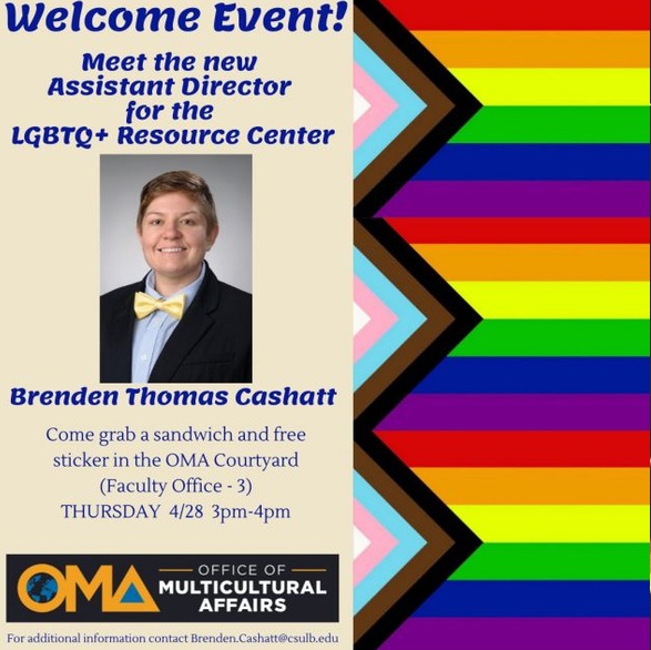 Meet the New Assistant Director for the LGBTQ+ Resource Center