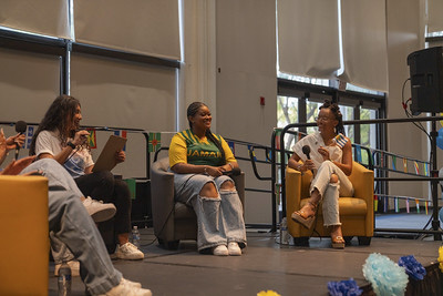 Panel speakers at the ACS.