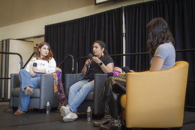 Panel speakers at the LCC.