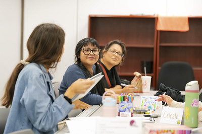 Attendees at the LCS event.