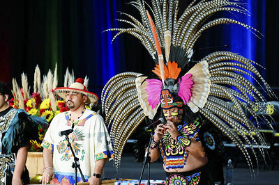 Performers at Latino Grad.