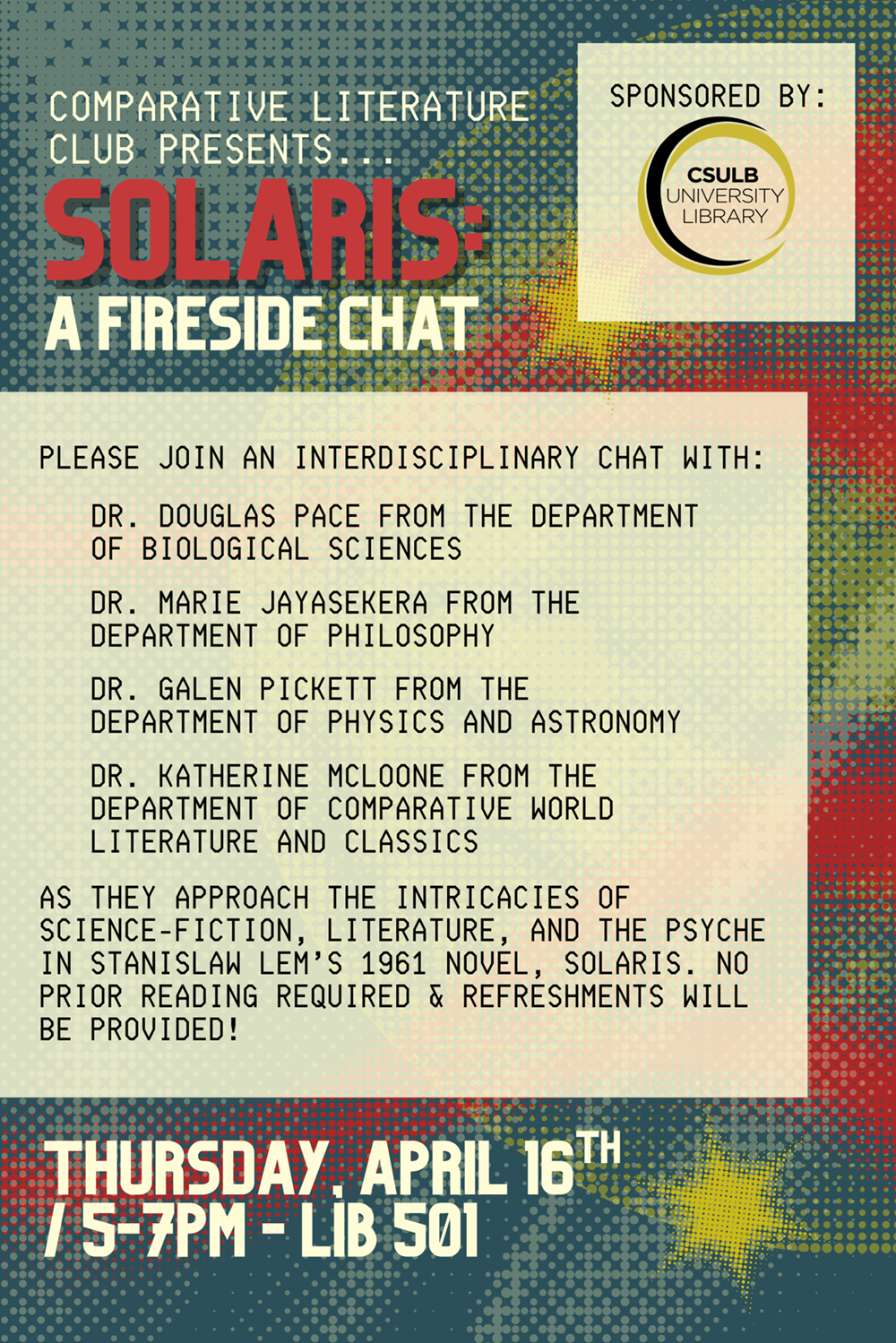 Marie Jayasekera Fireside Chat Flyer