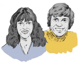Richard Carpenter and Karen Carpenter