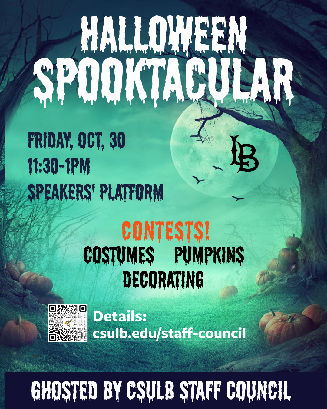 halloween spooktacular flyer