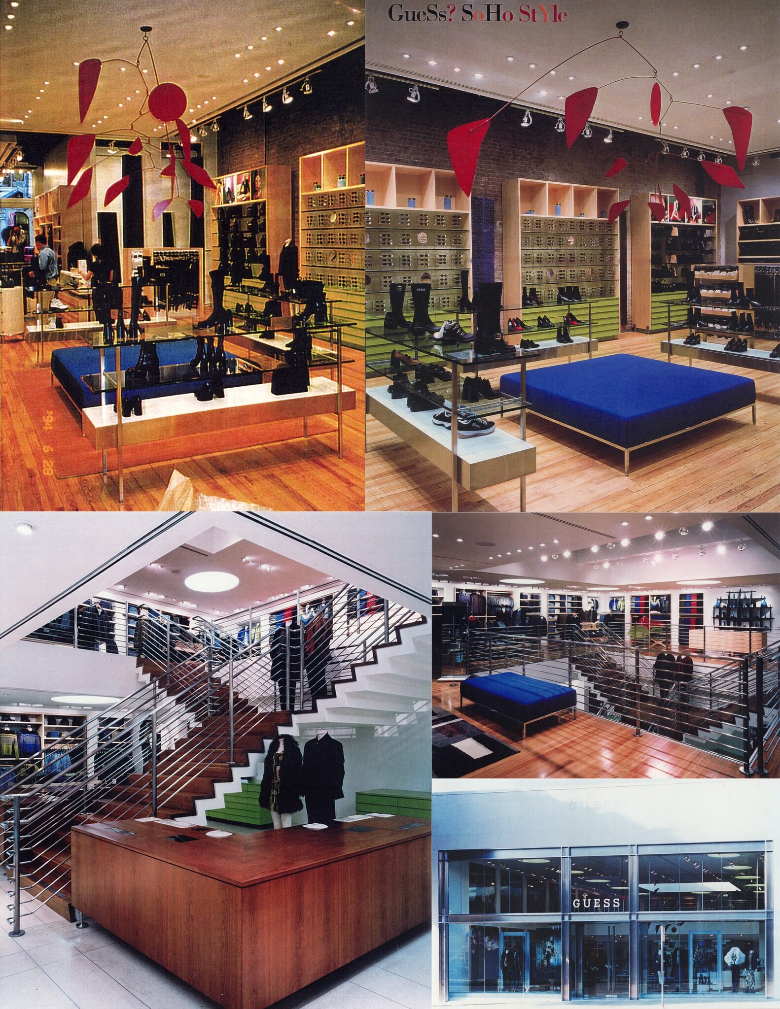 Guess? Retail Store Design: Domestic + International Locations