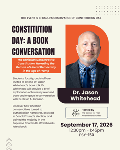 Constitution Day 2026