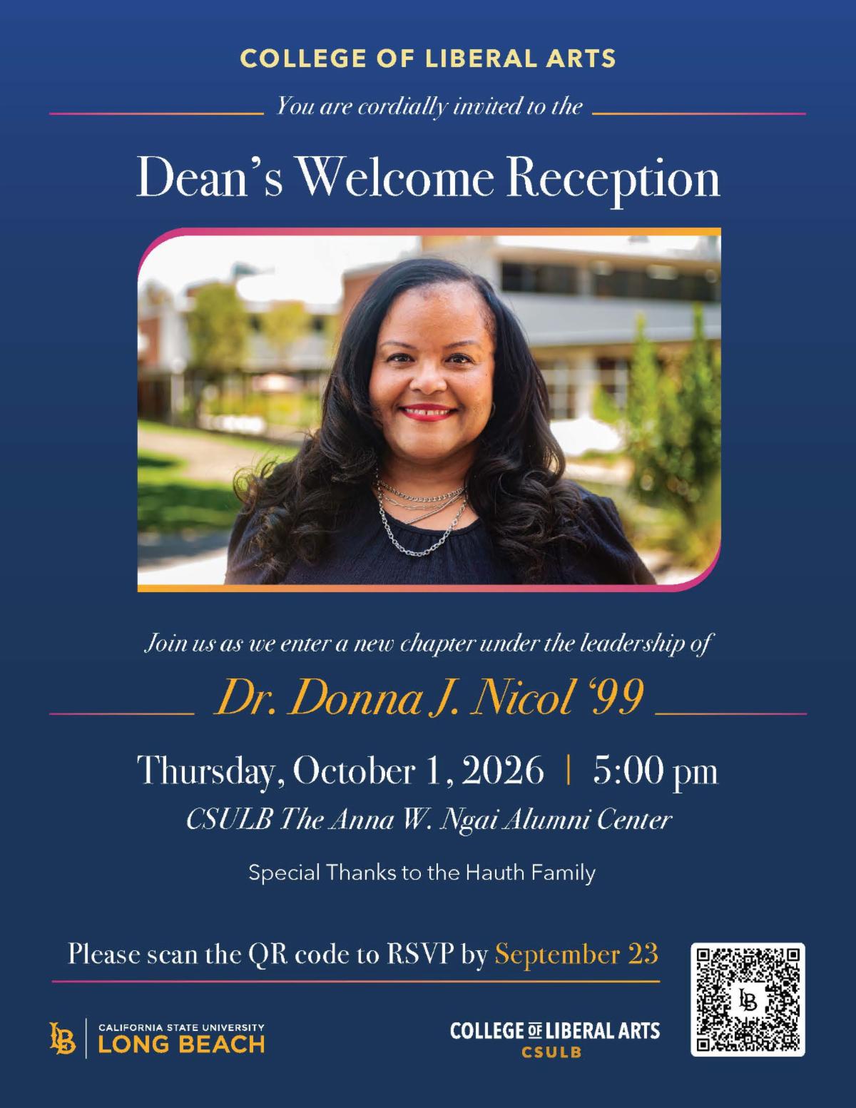 Deans reception