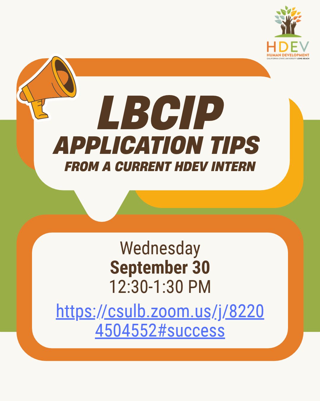 HDEV Workshop for LBCIP Application