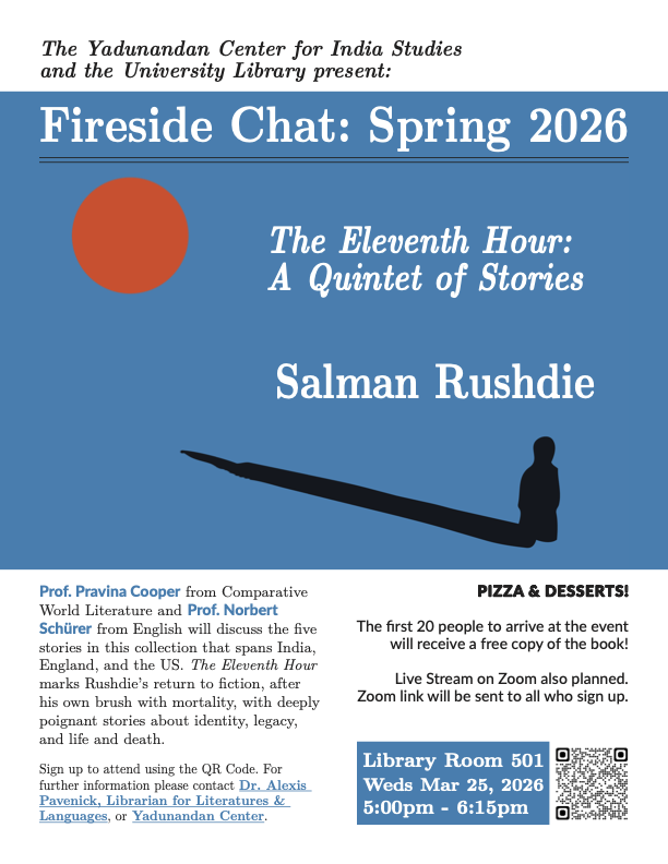 India Studies Fireside Chat - Spring 2026