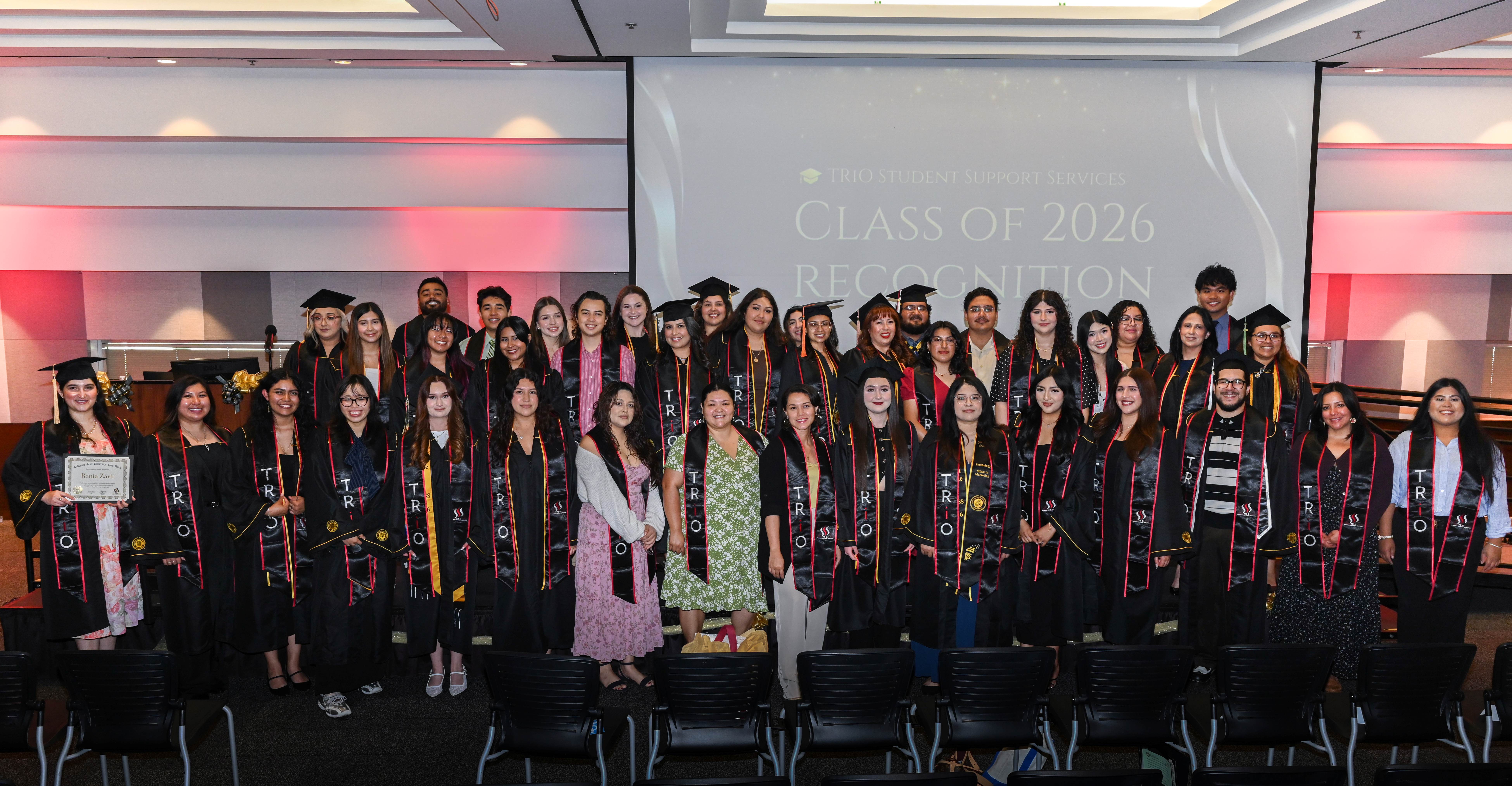 Group photo of TRIO SSS Graduates 
