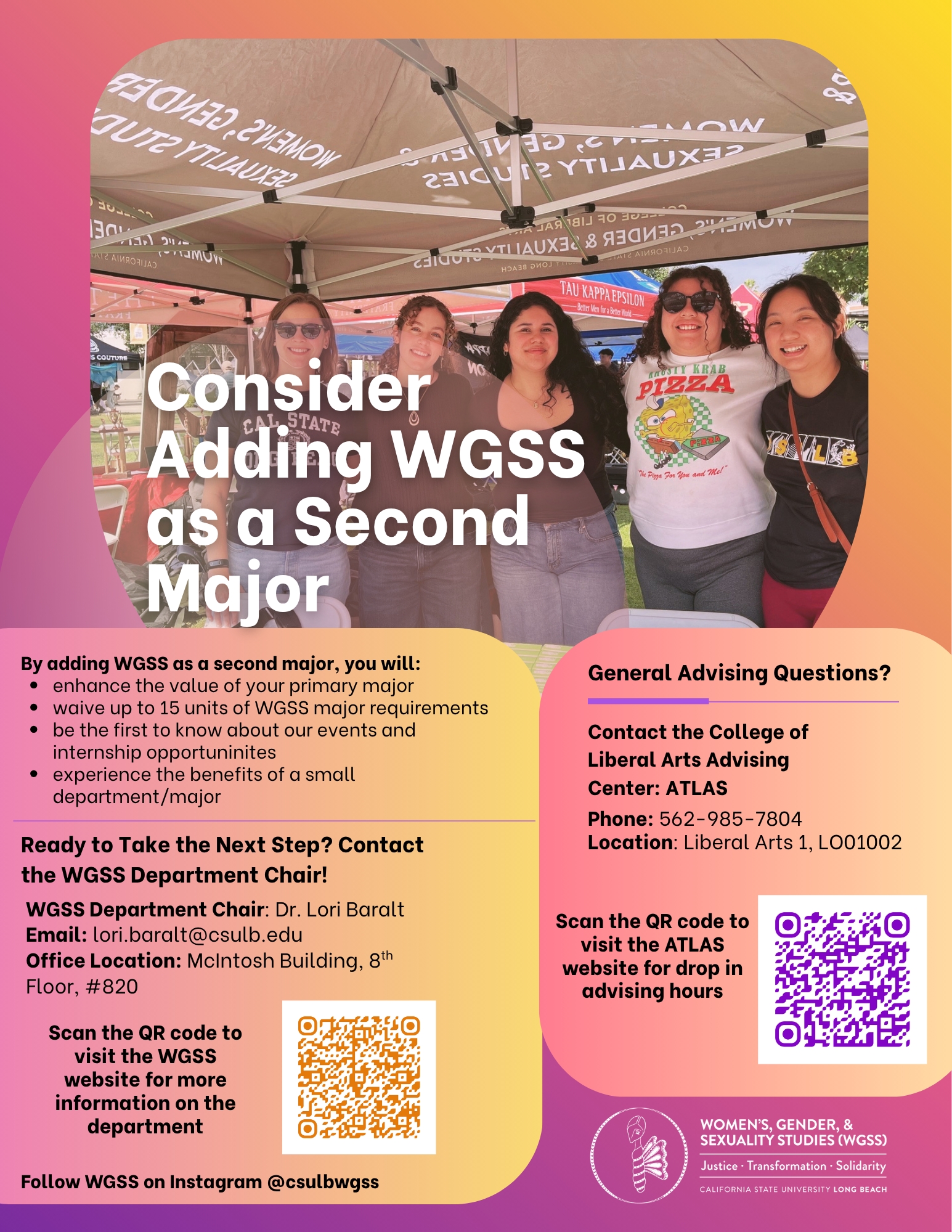 WGSS Double Major Flyer