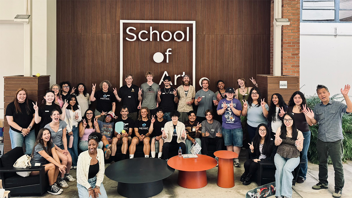 group at the School of Art