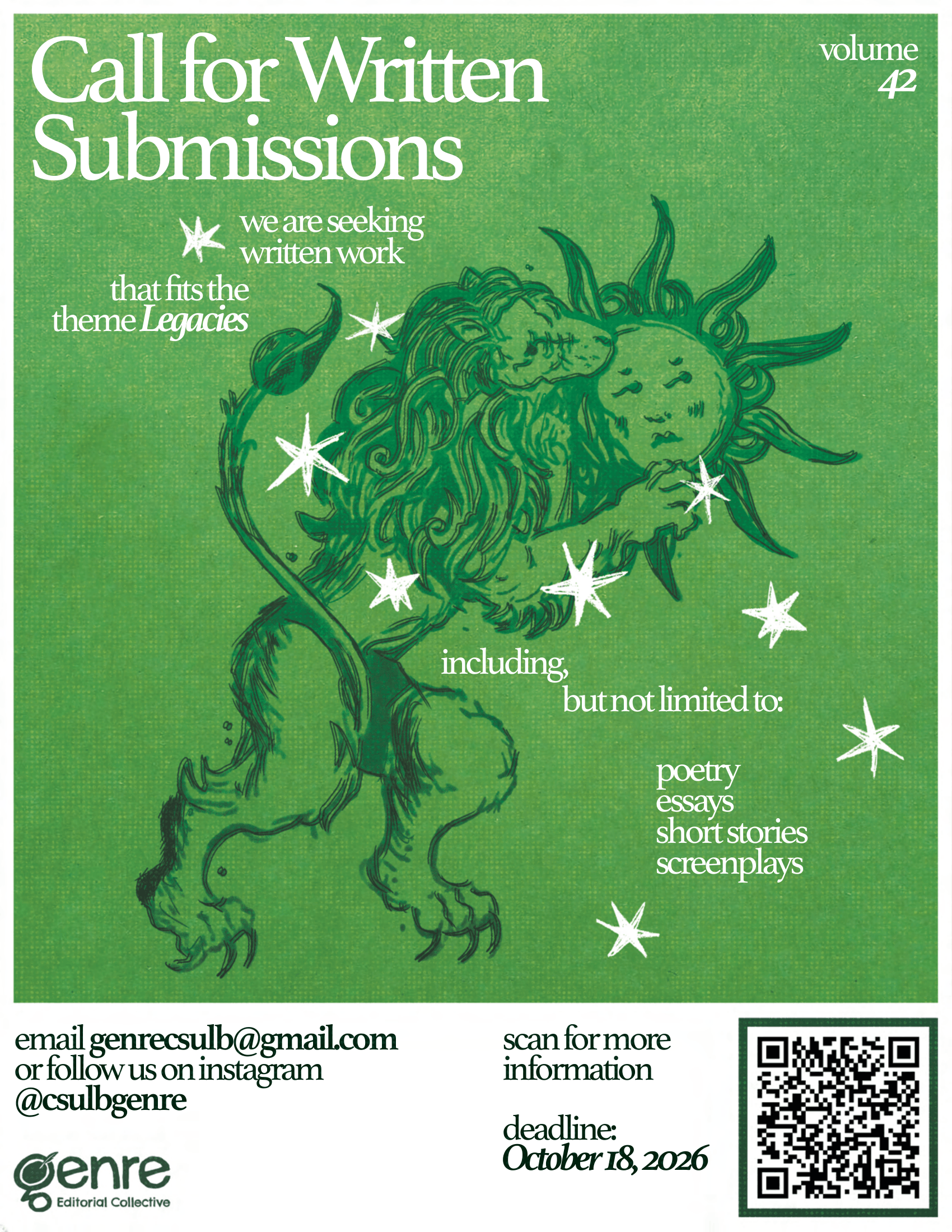 lion holding sun with stars in green