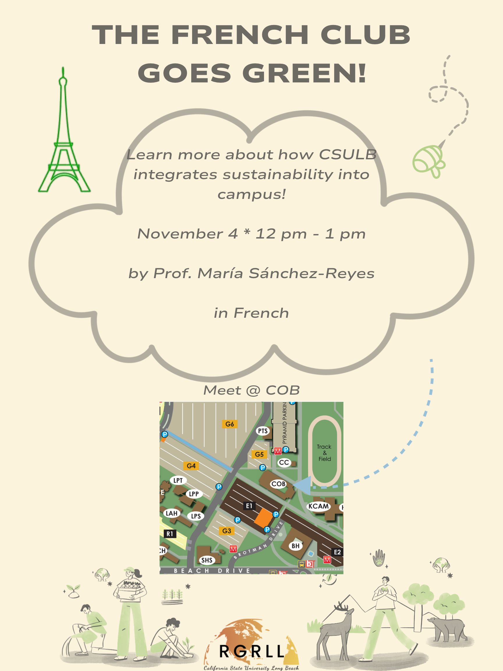 French Sustainability Poster