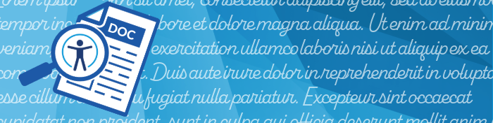 accessibility of documents icon