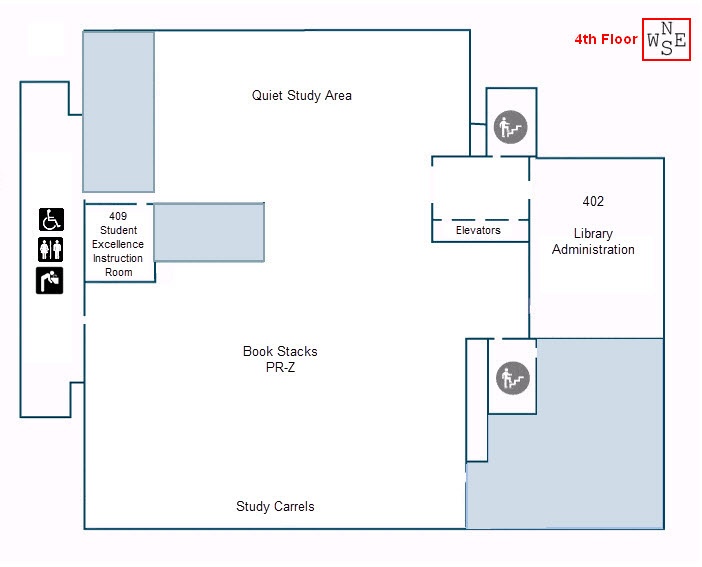 4th floor map