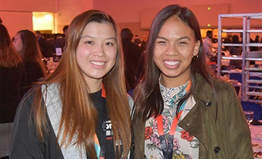 abrcms6.jpg Christine Tang and Alexis Medrano