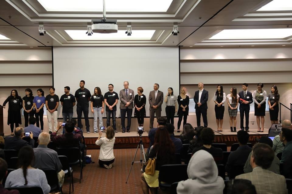 allicentry2018.jpg All of the Teams Innovation Challenge on stage