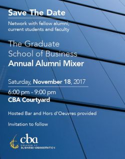 alumni mixer invitation