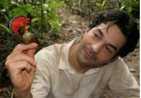 Ari Martinez with Royal Flycatcher