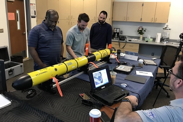 Planning AUV mission