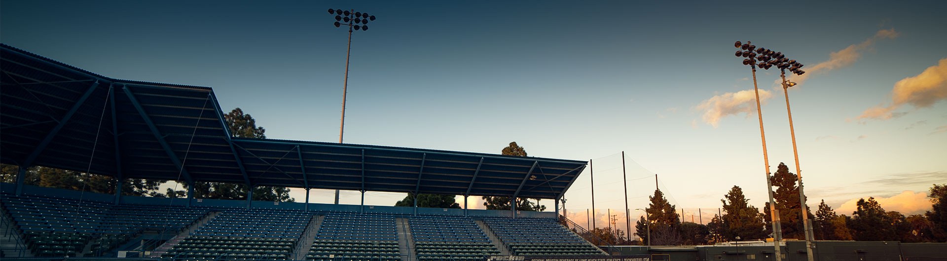 Blair Field at sunset