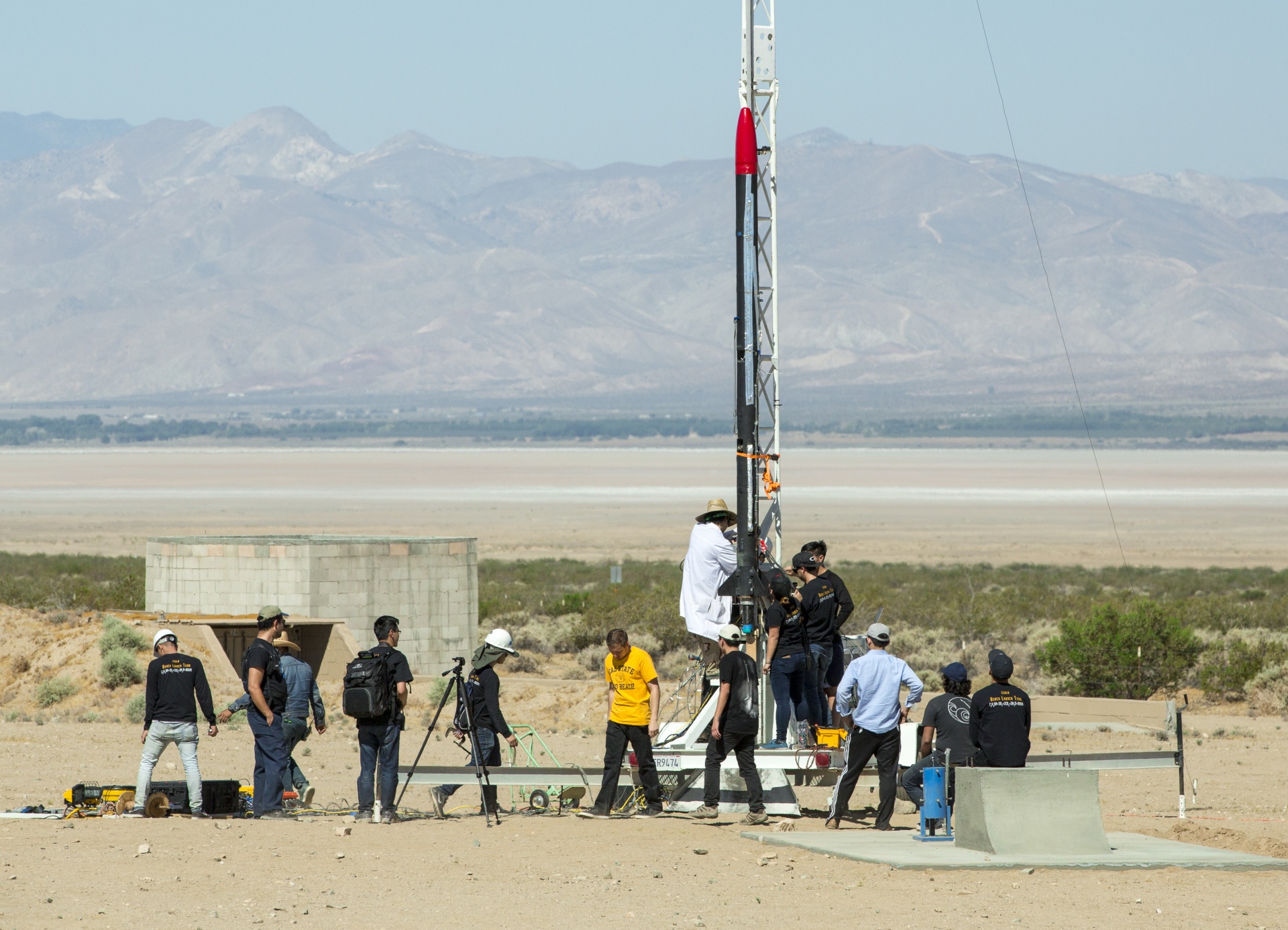 Long Beach Rocketry launch