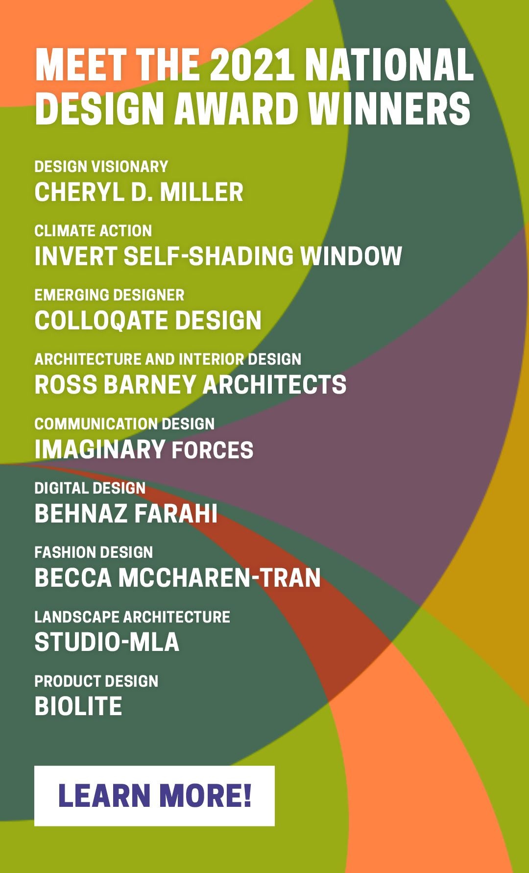 Cooper Hewitt awards poster